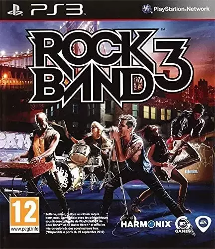 Jeux PS3 - Rock Band 3