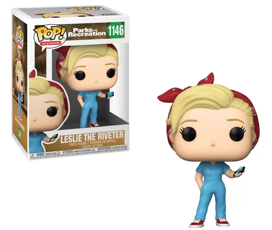 POP! Television - Parks and Recreation - Leslie the Riveter