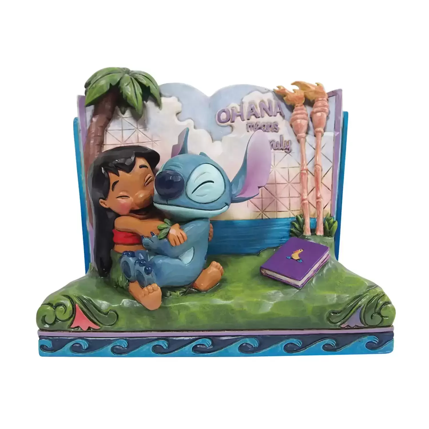 Disney Traditions by Jim Shore - Lilo & Stitch Story Book Figurine
