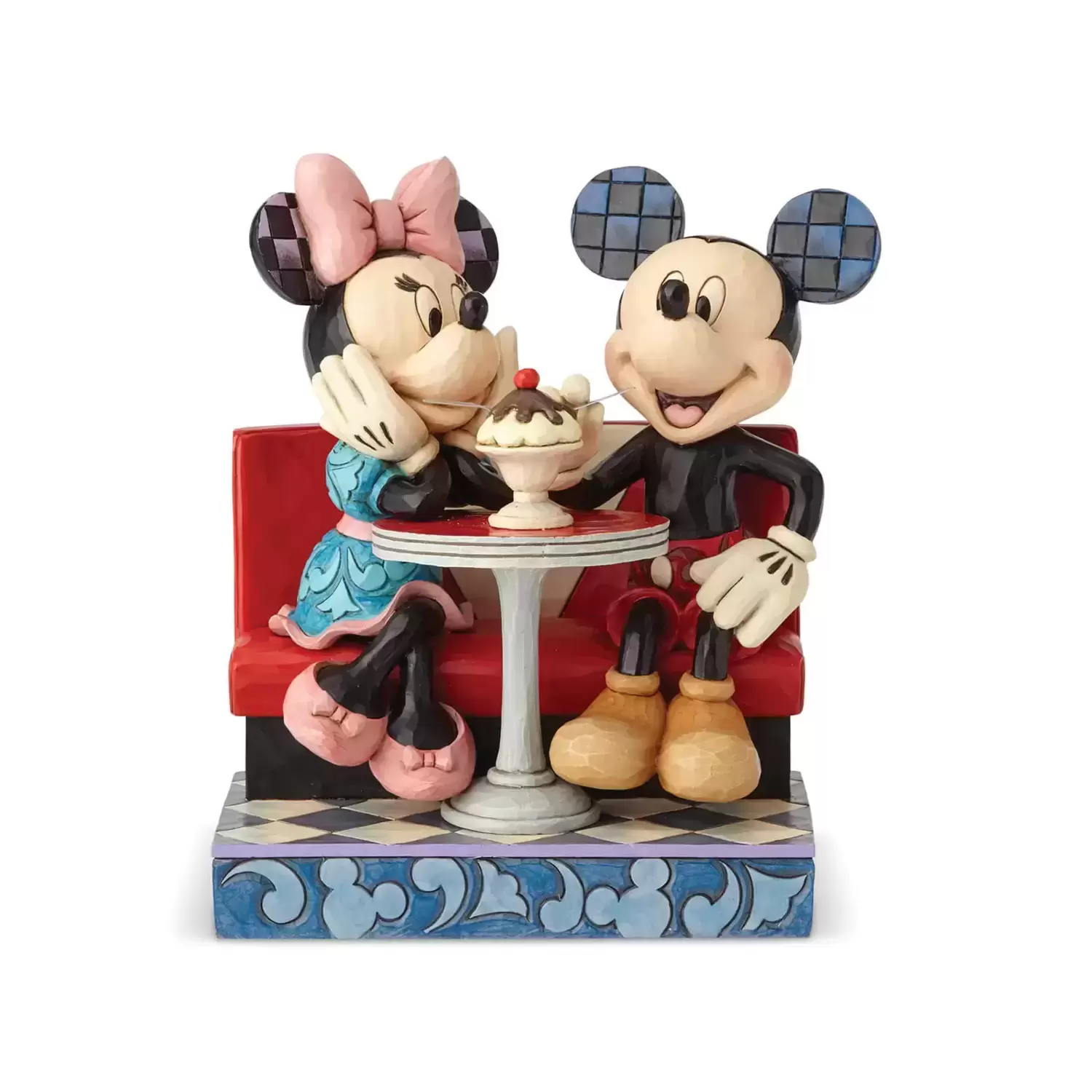 Disney Traditions by Jim Shore - Love Comes In Many Flavours  - Mickey & Minnie