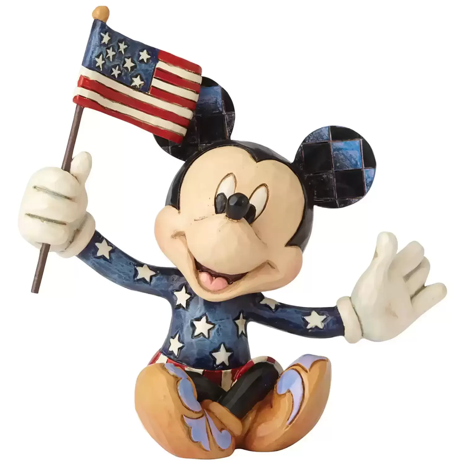 Disney Traditions by Jim Shore - Mickey Patriotic Mini Figurine