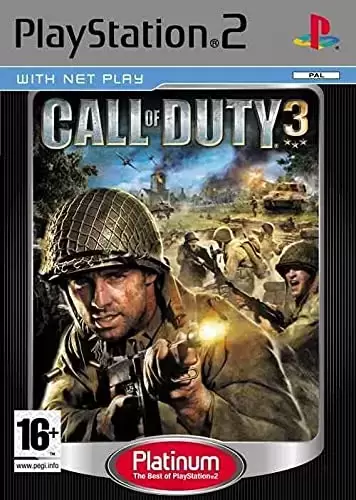 Jeux PS2 - Call Of Duty 3 Platinum