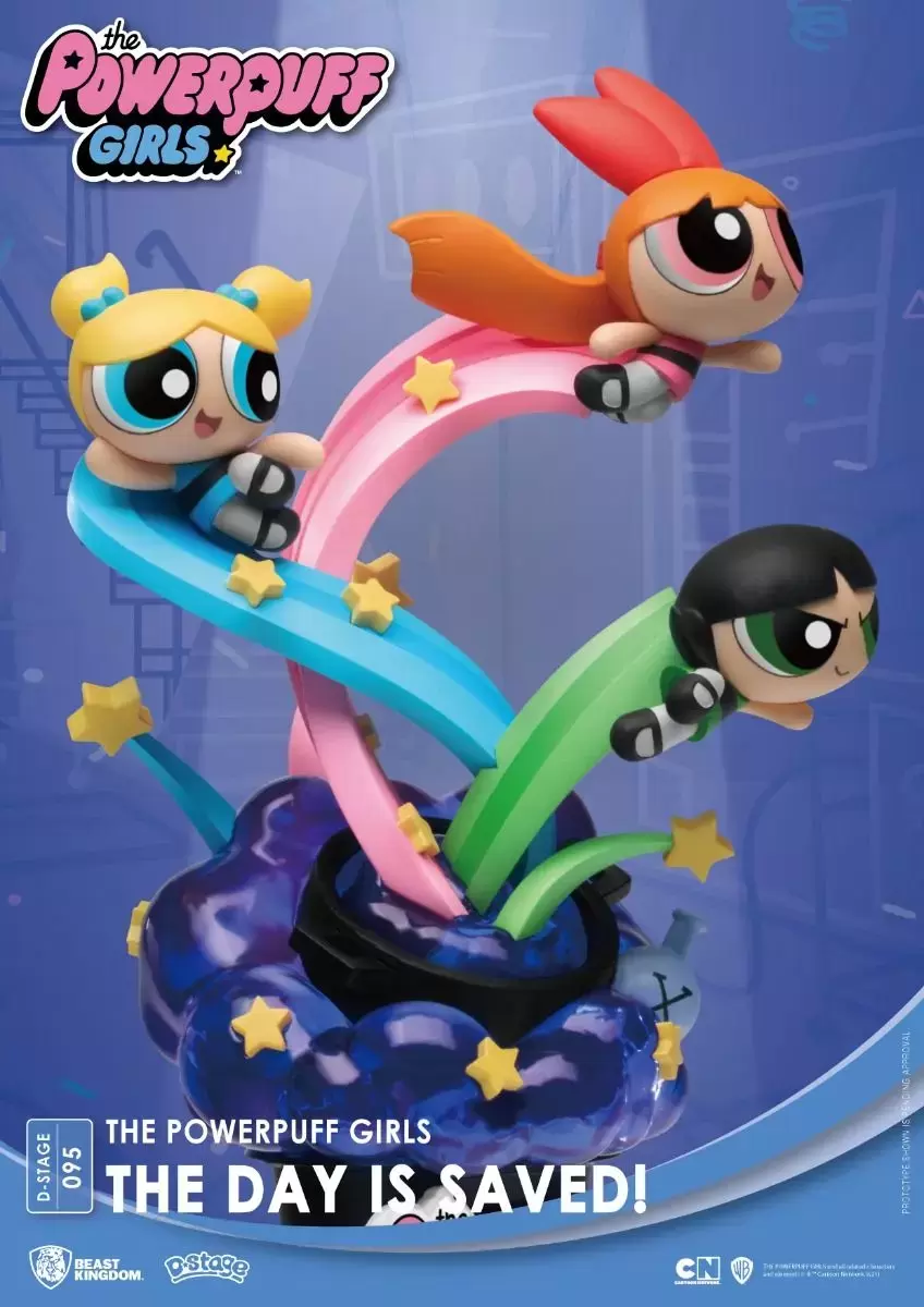 D-Stage - The Powerpuff Girls - The Day Is Saved