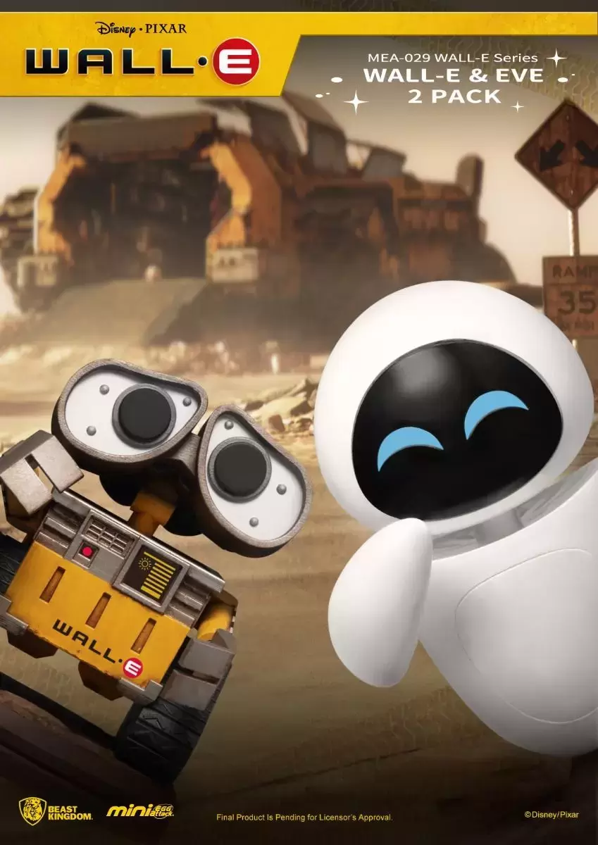 Mini Egg Attack - WALL-E & Eve - 2 Pack