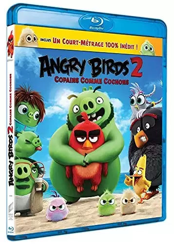 Film d\'Animation - Angry Birds 2 : Copains comme cochons [Blu-Ray]