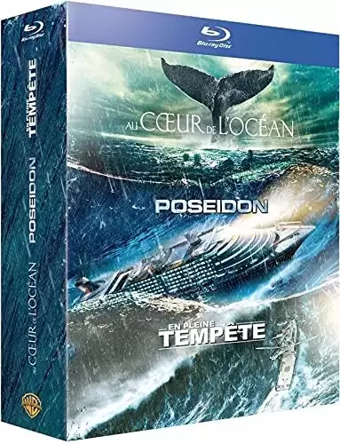 Autres Films - Au Coeur de l\'océan + Poseidon + en Pleine Tempête - Coffret Blu-Ray