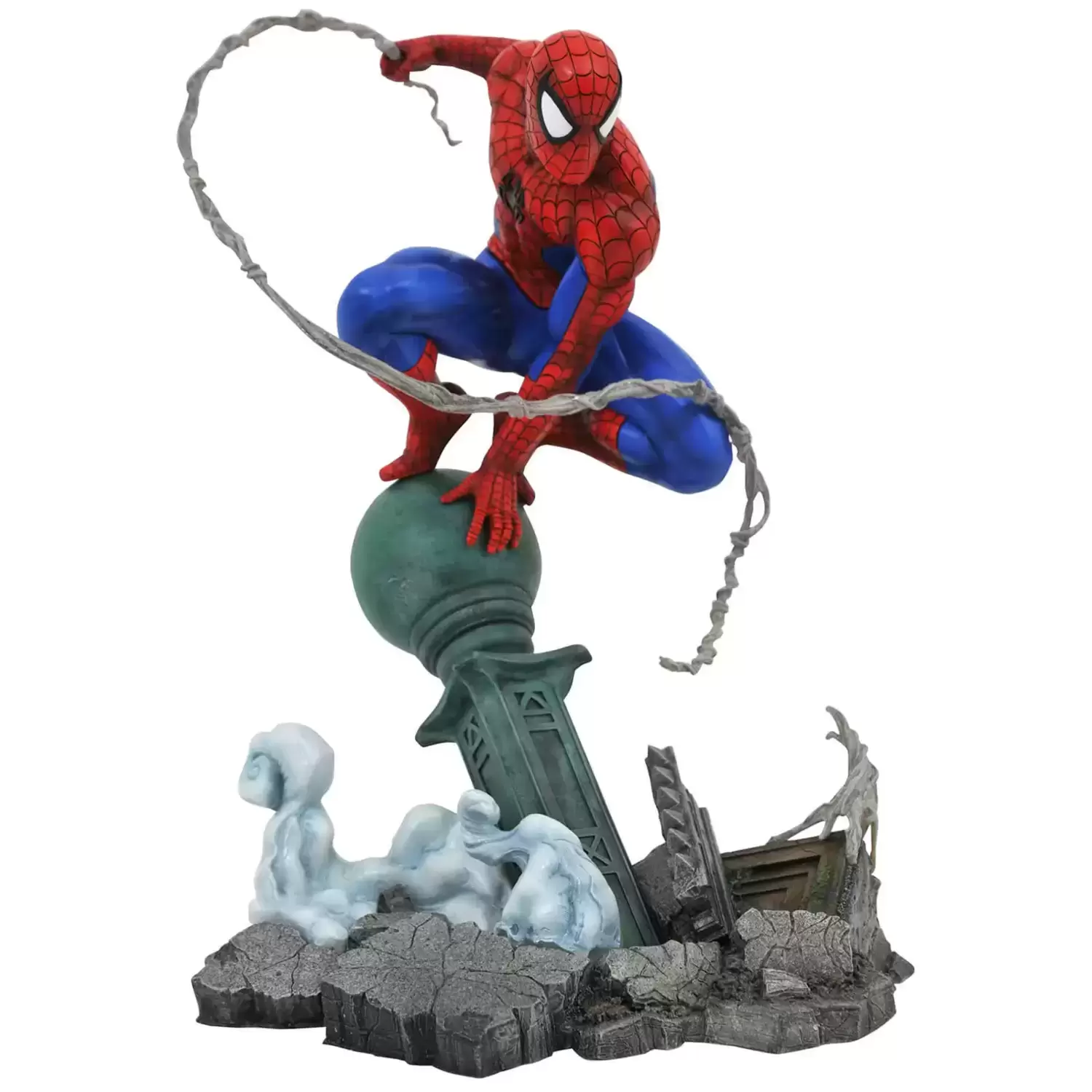 Gallery Diamond Select - Spider-Man On Lampost - Marvel Gallery