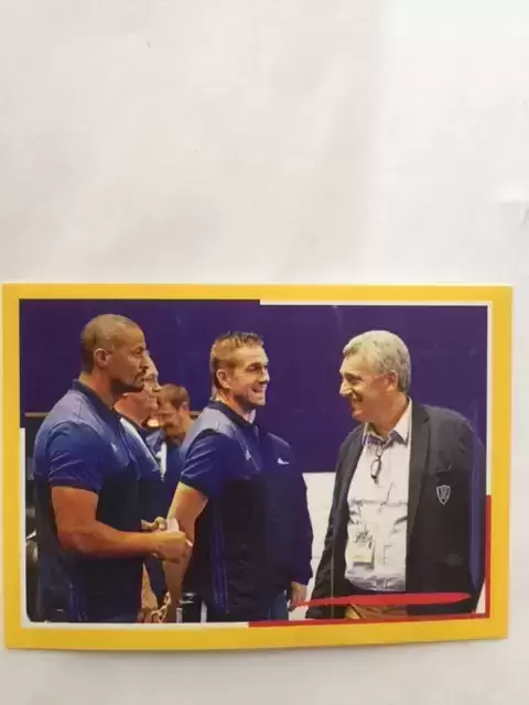 Handball France 2017 - Didier Dinart , Guillaume Gille - L\'Équipe de France Masculine - Le Staff