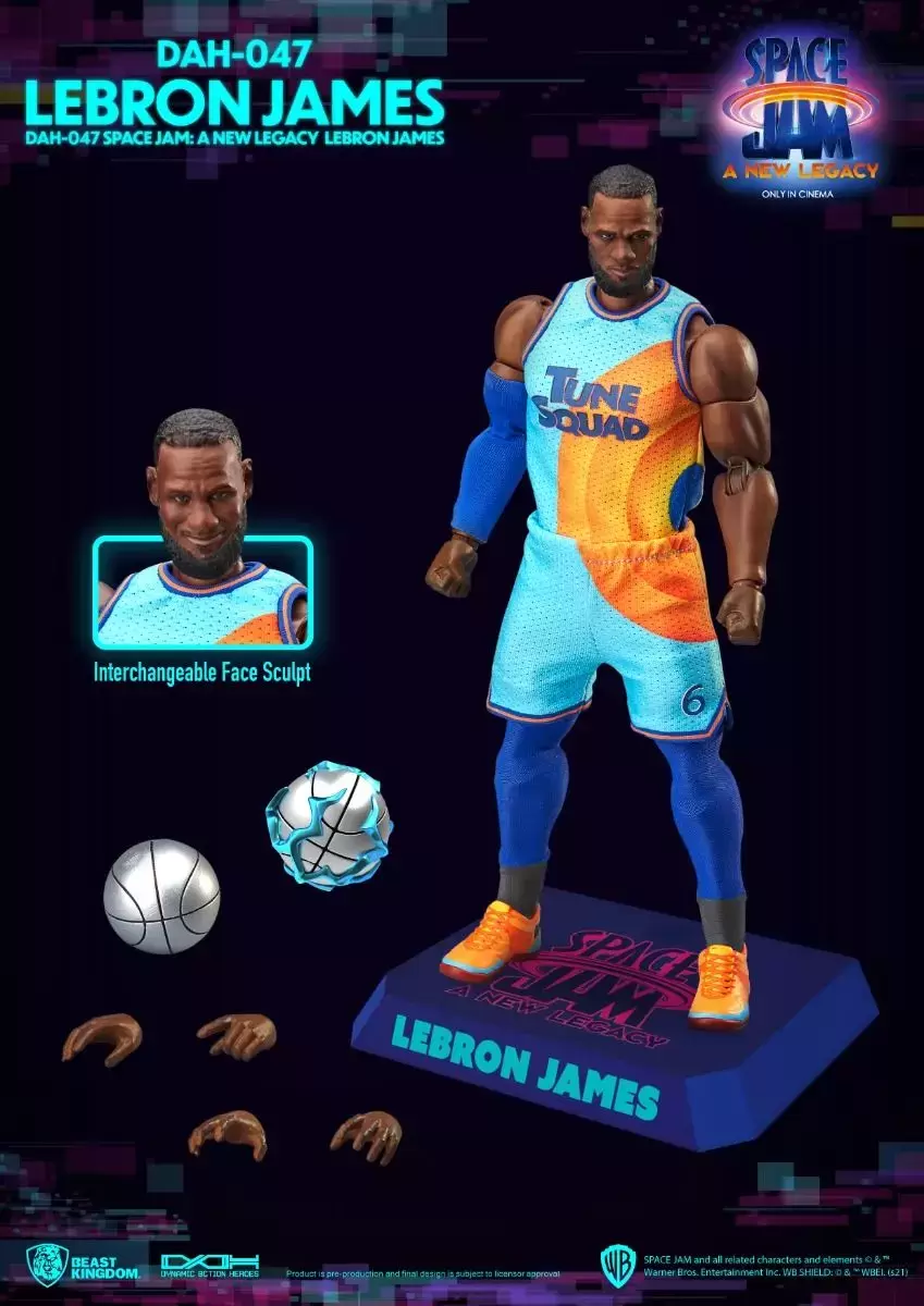 Dynamic 8ction Heroes (DAH) - Space Jam: A New Legacy - LeBron James