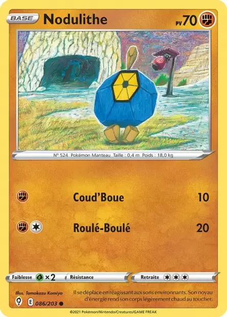 Évolution Céleste - Nodulithe