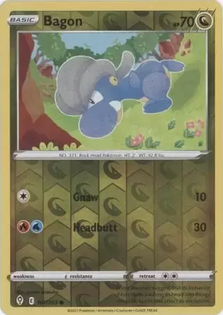 Evolving Skies - Bagon Reverse
