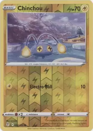 Evolving Skies - Chinchou Reverse