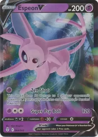 Espeon-V (180/203), Busca de Cards