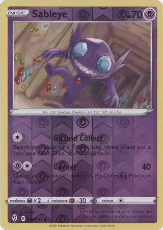 Evolving Skies - Sableye Reverse