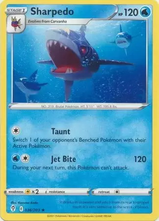 Evolving Skies - Sharpedo