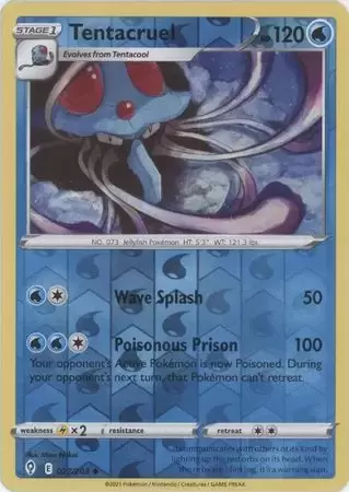 Evolving Skies - Tentacruel Reverse