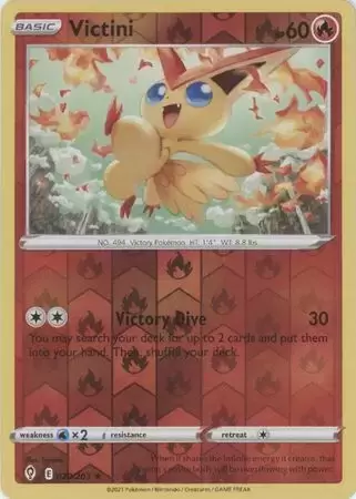 Evolving Skies - Victini Reverse