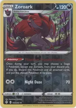 Evolving Skies - Zoroark Reverse