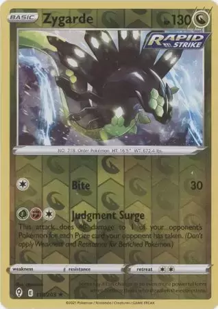 Evolving Skies - Zygarde Reverse