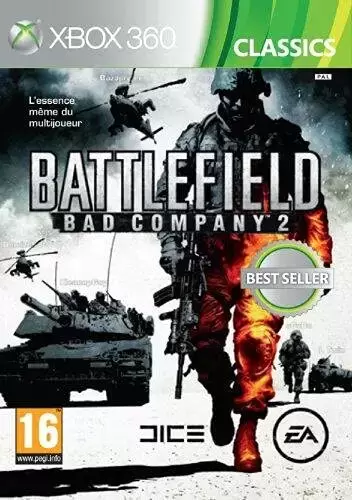 XBOX 360 Games - Battlefield : Bad company 2 - classics