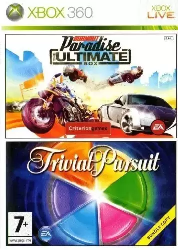 Jeux XBOX 360 - Xbox 360 - Ultimate Box: Burnout Paradise & Trivial Pursuit by EA