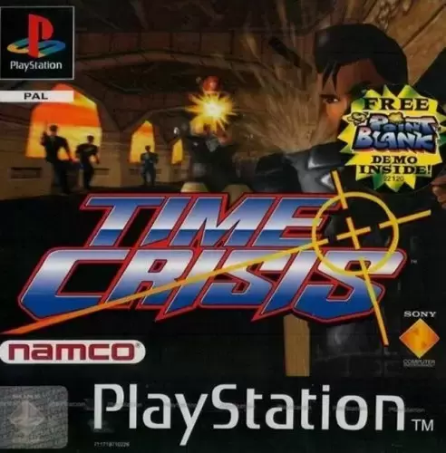 Jeux Playstation PS1 - Time Crisis - Platinum