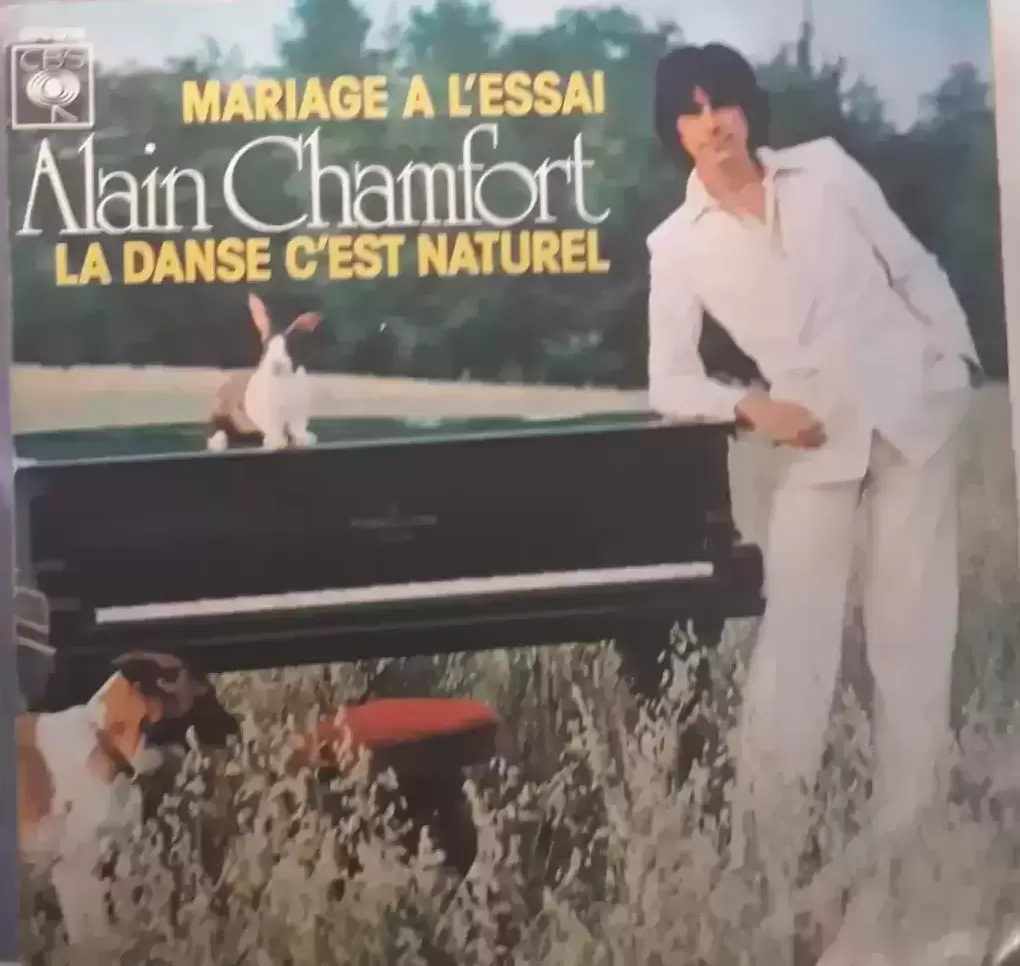 45 Tours (Single) - Alain Chamfort - Mariage à l\'essai