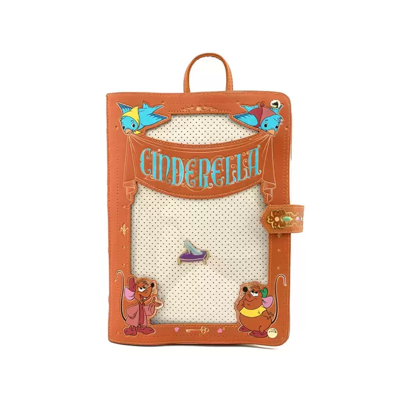 Loungefly - MINI SAC A DOS CENDRILLON PIN TRADER