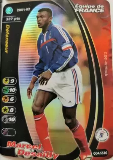 Wizards Football Champions France 2001/2002 - Marcel Desailly - Equipe De France