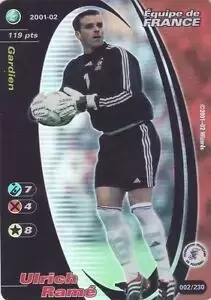 Wizards Football Champions France 2001/2002 - Ulrich Rame - Equipe De France