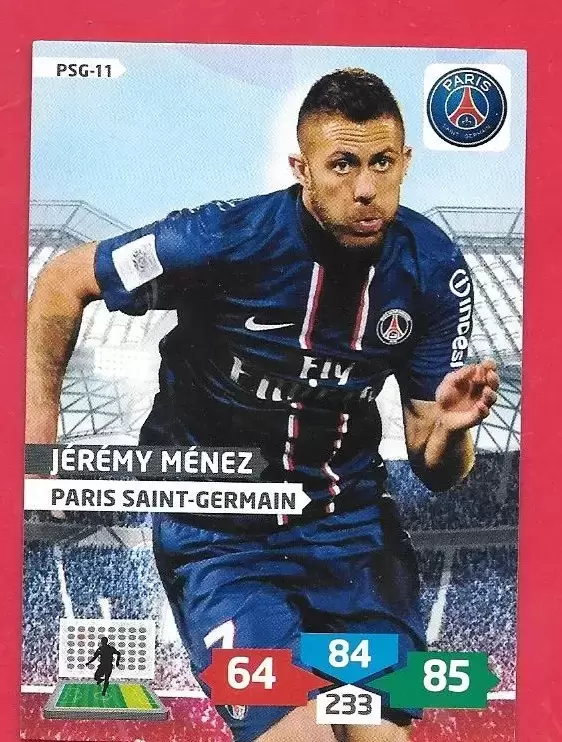 Adrenalyn XL 2013-2014 (France) - Jérémy Ménez - Paris Saint-Germain- Attaquant