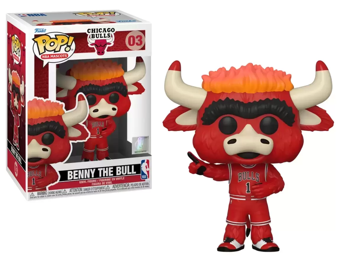 Pop! MLB - Mascots - NBA - Benny The Bull