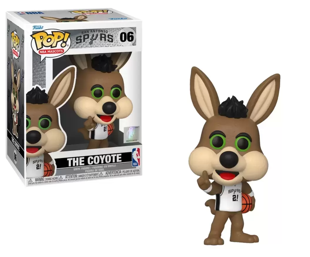Pop! Mascots - NBA - The Coyote