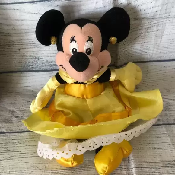 Walt Disney Plush - Mickey And Friends - Minnie As Belle