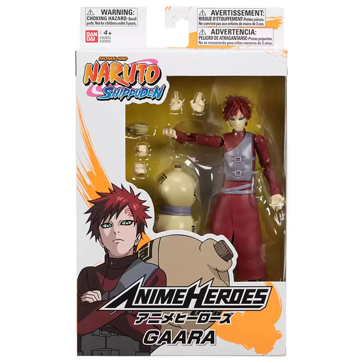 Anime Heroes - Bandai - Naruto Shippuden - Gaara