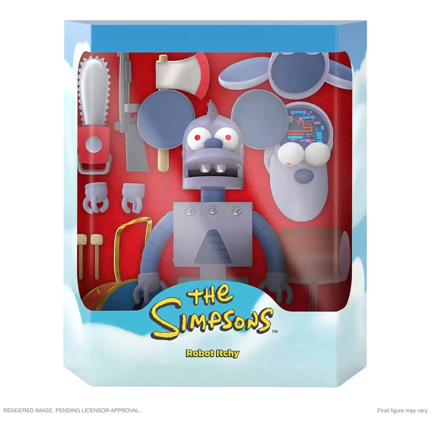 Super7 - ULTIMATES! - The Simpsons - Robot Itchy