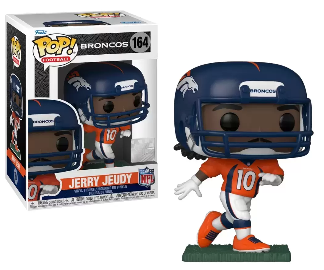 POP! Football (NFL) - NFL: Denver Broncos - Jerry Jeudy