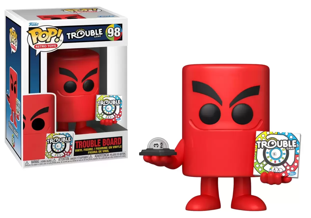 POP! Retro Toys - Trouble - Trouble Board