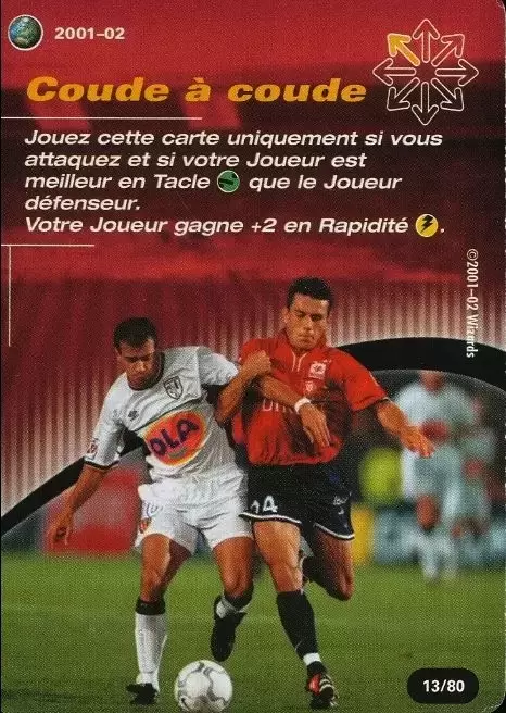 Wizards Football Champions France 2001/2002 - Coude a coude