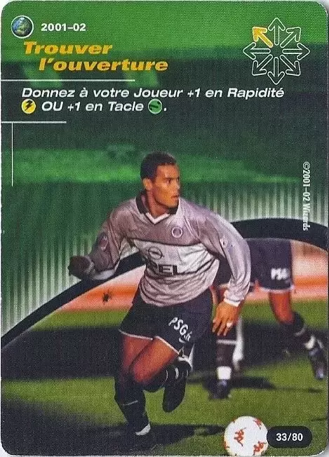 Wizards Football Champions France 2001/2002 - Trouver l\'ouverture
