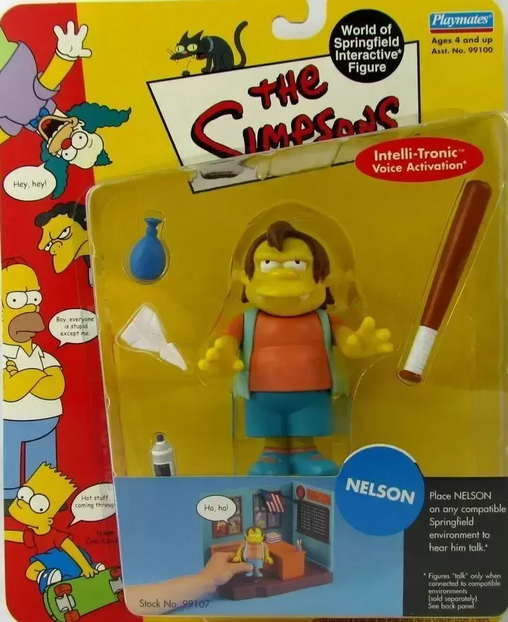 Nelson - Simpsons: The World of Springfield action figure