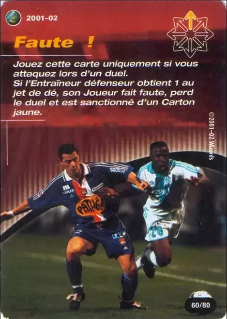 Wizards Football Champions France 2001/2002 - Faute!