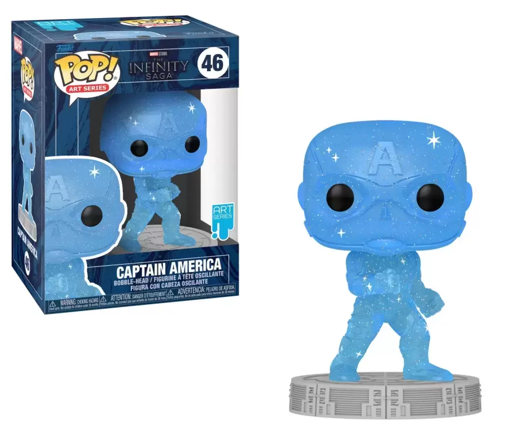 POP! Art Series - Infinity Saga - Captain America