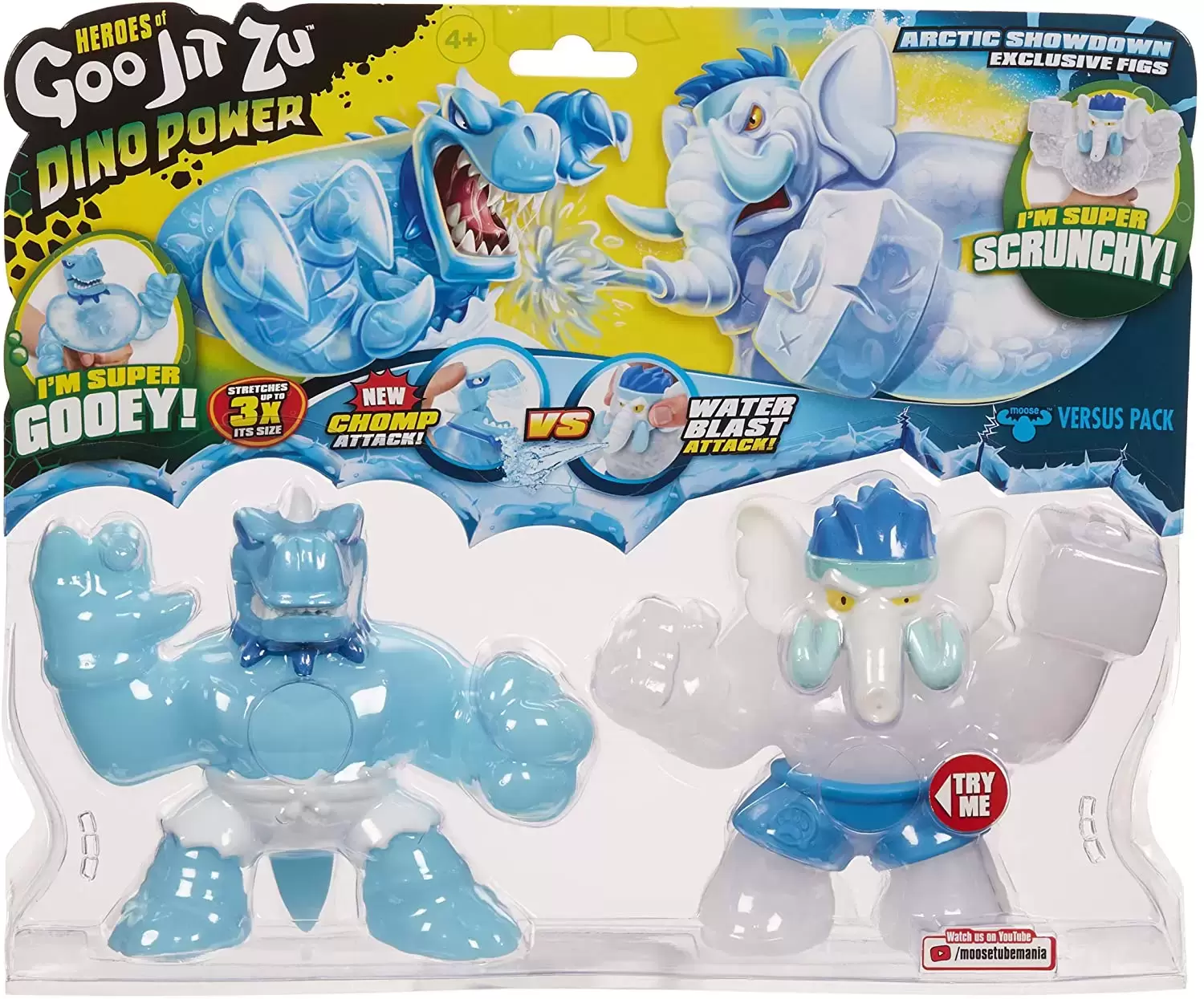 Dino Power – Gooey Vs Scrunchy - figurine Heroes of Goo Jit Zu