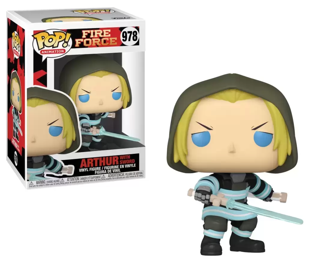 POP! Animation - Fire Force - Arthur with Sword