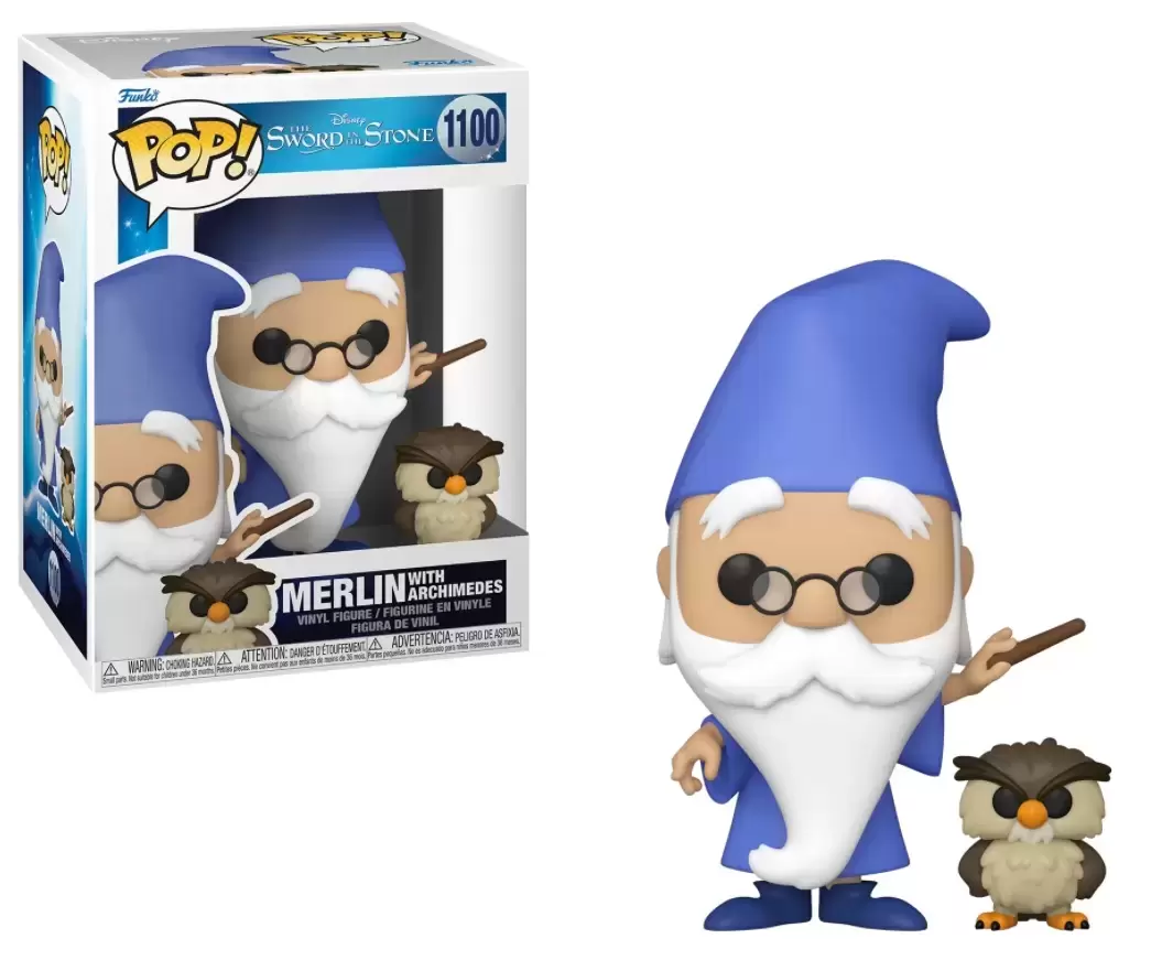 POP! Disney - The Sword in the Stone - Merlin with Archimedes