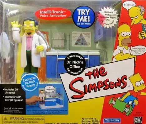 Simpsons: The World of Springfield - Doctor\'s Office + Exclusive Dr. Nick Rivera
