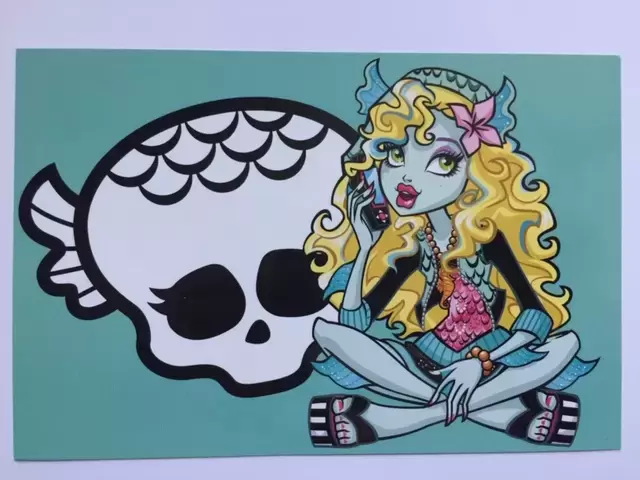 Monster High (dos parapluie) - Photocards - Lagoona Blue