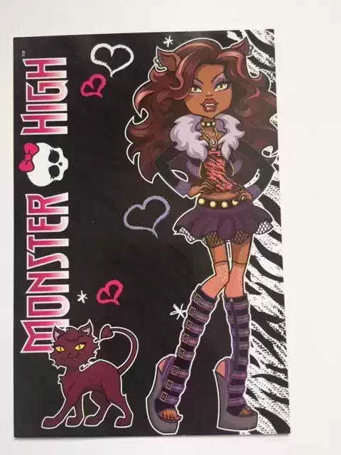 Monster High (dos parapluie) - Photocards - Clawdeen Wolf , Croissant