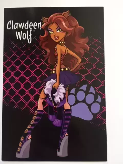 Monster High (dos parapluie) - Photocards - Clawdeen Wolf